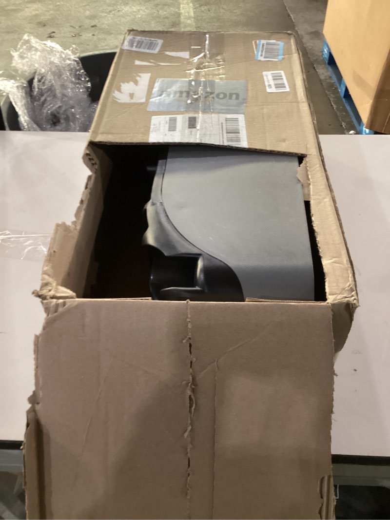 Condition photo showing Good Condition for Center Console for Minivans, SUVs, Middle Van Console, Extra Cup Holders, Large Storage, Made in USA (Gray) Extra Cup Holders Console Gray