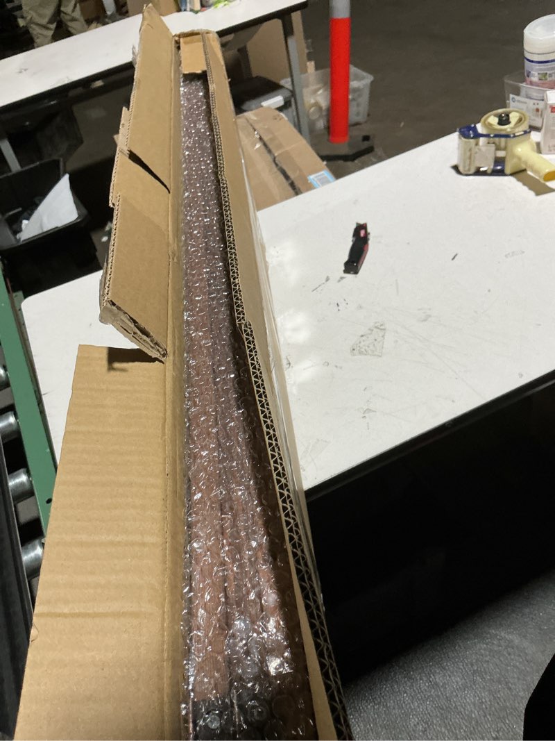 Condition photo showing Good Condition for 3 Panel Short Panel Divider Screen,3.95 FT Tall Bamboo Room Divider Folding Privacy Screen,Short Panel Divider Freestanding Room Divider for Room Seperation,Brown Brown 3 Panel