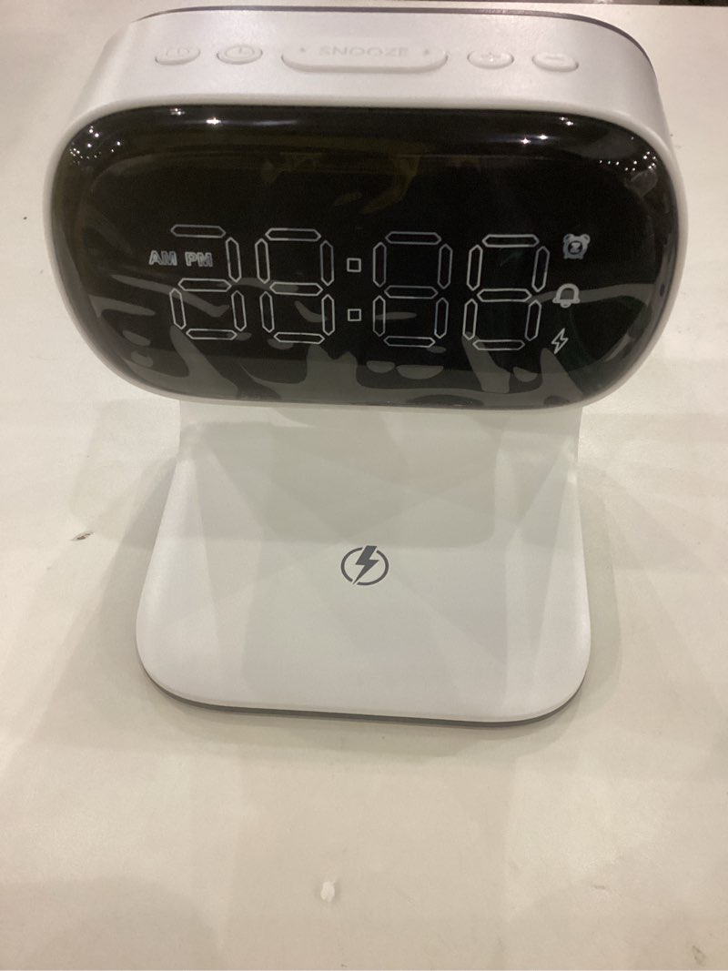 bedroom clock charging station for watches