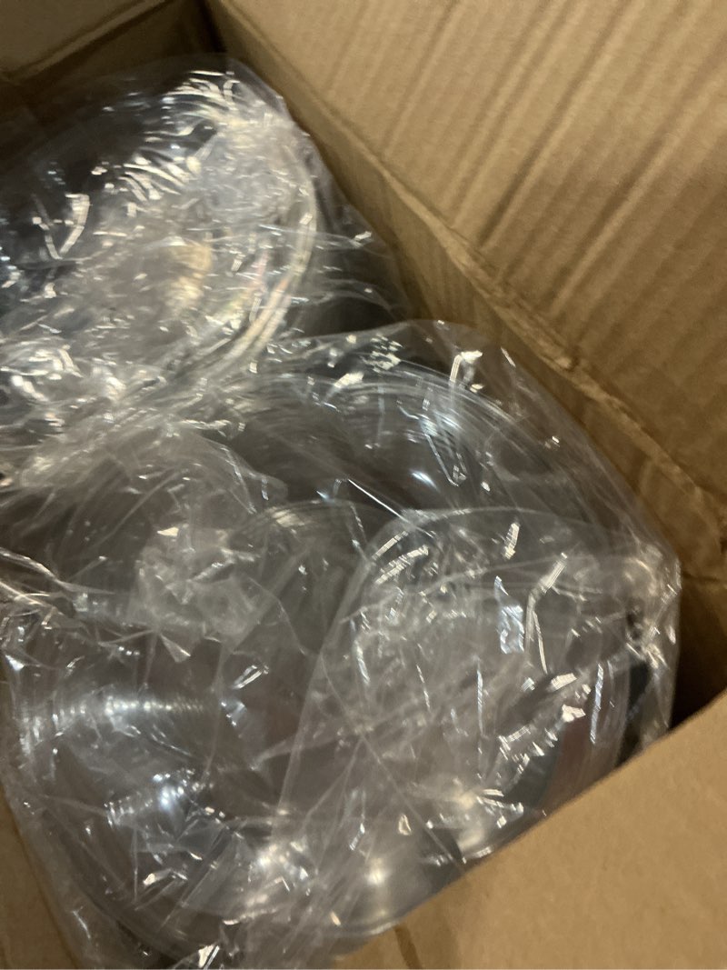 Condition photo showing Good Condition for jaluxing [32 oz. 50 sets clear plastic salad bowls with airtight lids disposable to go mixing containers serving for fruit, quinoa, lunch and meal prep