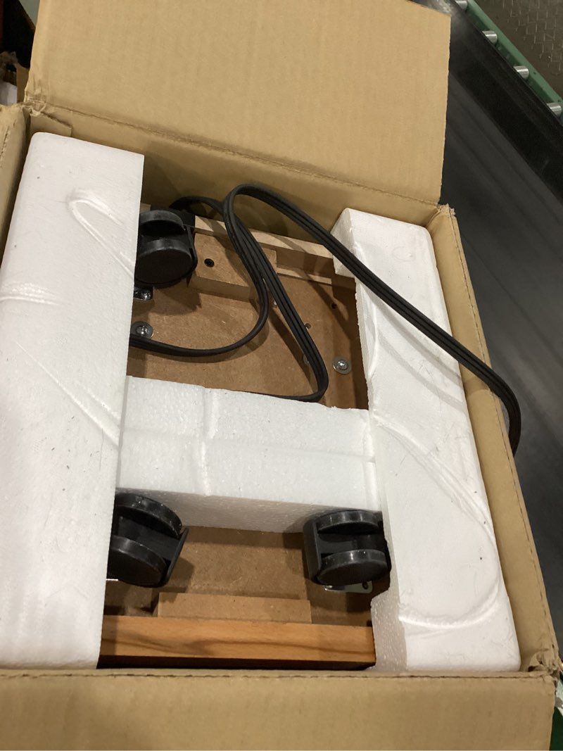 Condition photo showing As Is for USED NOT TESTED MISSING WHEEL Dr Infrared Heater Portable Space Heater, Original, 1500-Watt, Cherry (Pack of 1)