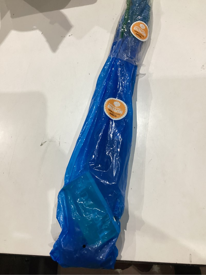 Condition photo showing Good Condition for thefitlife nordic walking trekking poles - 2 sticks with anti-shock and quick lock system, telescopic, collapsible, ultralight for hiking, camping, mountaining, backpacking, walking, trekking blue