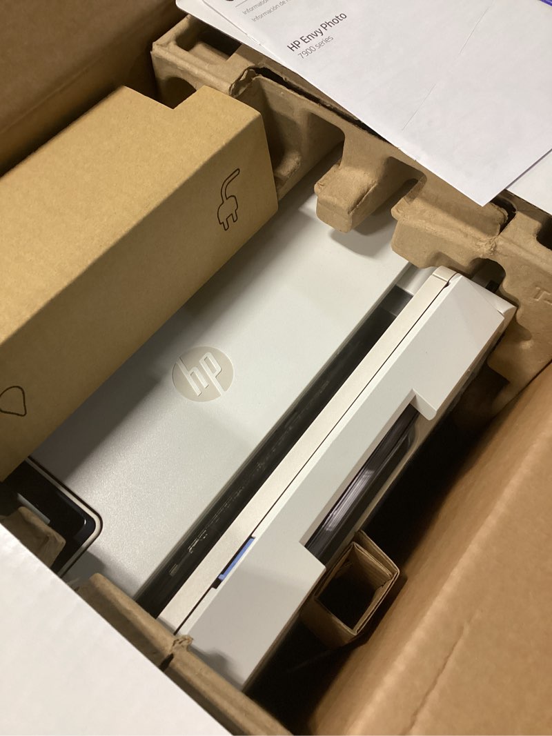 Condition photo showing As Is for HP Envy Photo 7975 Wireless Color Inkjet Photo Printer, Print, scan, Copy, Easy Setup, Mobile Printing, Best-for-Home, 3 Month Trial of Instant Ink Included, AI-Enabled (B63K3A)