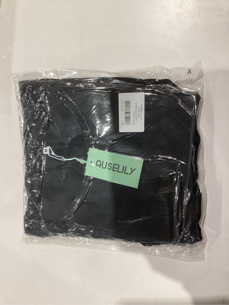 Condition photo showing New/Like New for AUSELILY Women's Sleeveless Dresses for Women 2025 Pleated Loose Swing Knee Length Dress with Pockets Medium Black