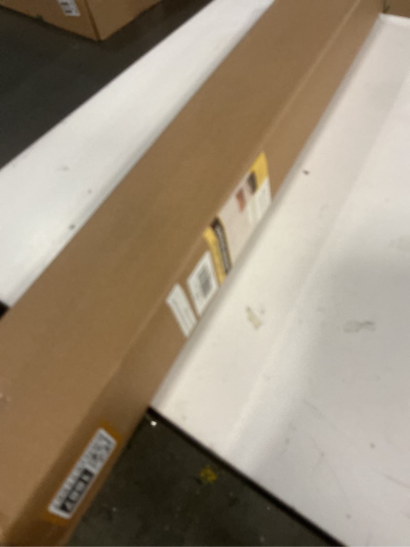 Condition photo showing New/Like New for NO Drill Cordless Bamboo Roman Shades, Windows Size 34" W × 64" H - Coffee Coffee 34" W × 64" H?Window Size?