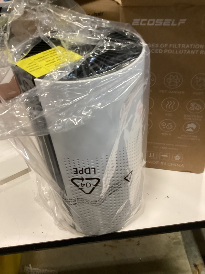 Condition photo showing New/Like New for ecoself air purifiers for home large, air purifiers for bedroom 360° air intake with smart auto mode, hepa air purifier, air cleaner for smoke