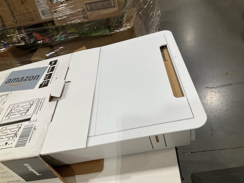 Condition photo showing Good Condition for legrand - onq cable management, in-wall media box, dual purpose structured wiring enclosure, tv home theater recessed storage box, 17 inch, white, enp1700na