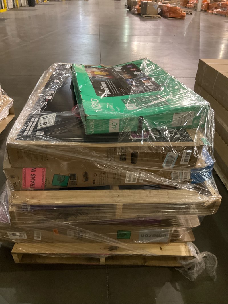 Gm pallet lot, 5 Tv’s unconfirmed condition 