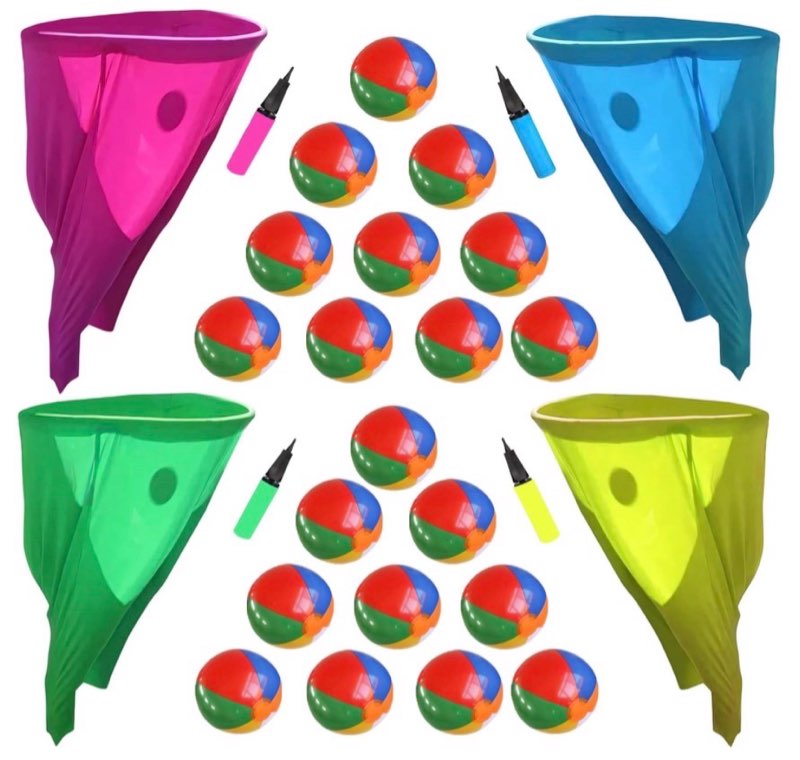 granny pants yard game, 4pcs granny pants outdoor game for adults and kids, giant outdoor tossing ga