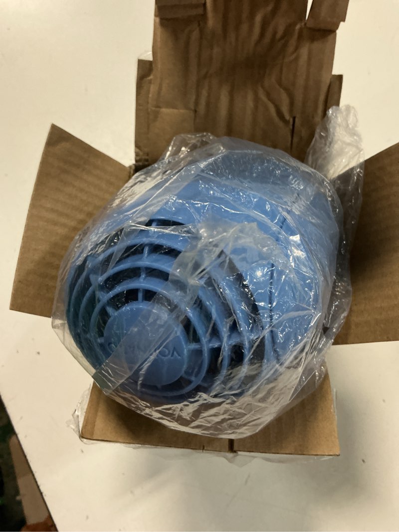 Condition photo showing Good Condition for vornado flippi v6 compact air circulator fan, 3.2" tabletop fan, adjustable head, 2 speeds, blue