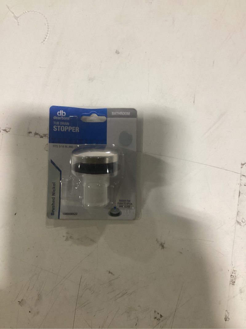 Dearborn Touch Toe Stopper - Brushed Nickel