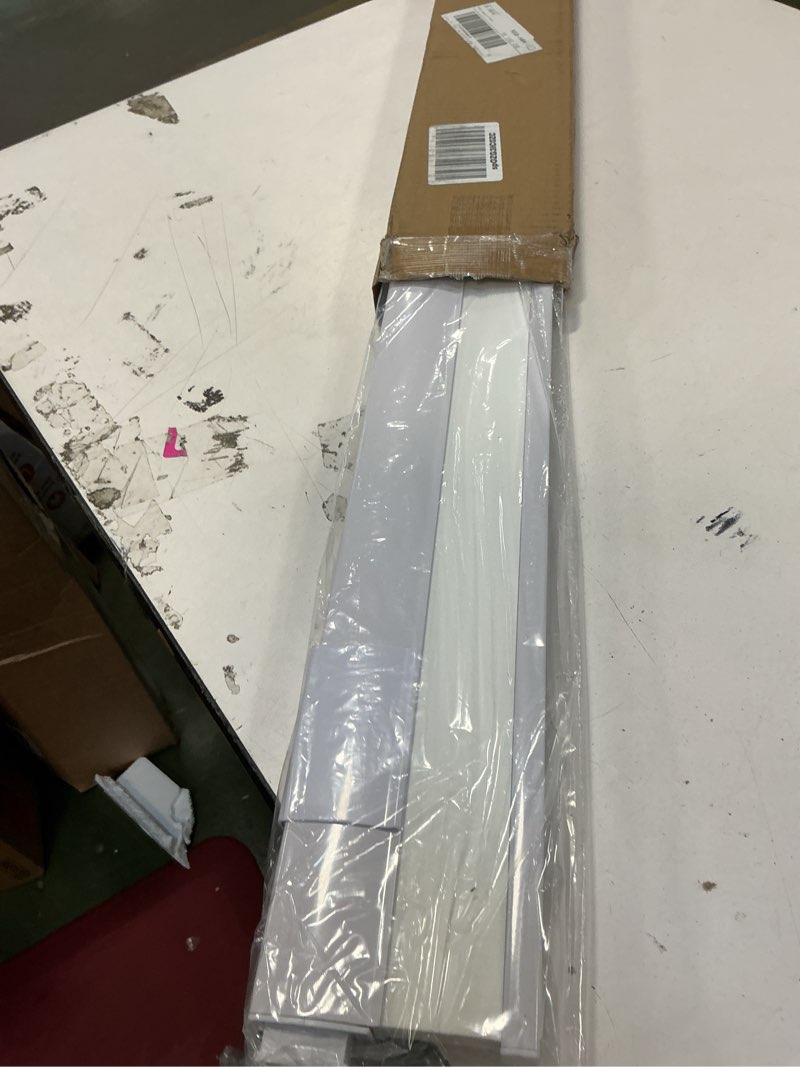 Condition photo showing New/Like New for No Drill Cellular Shades for Indoor Windows, Thermal Insulating & Noise Reducing Honeycomb Blinds, Cordless Free Stop Blinds Light Filtering, White, 40" W x 64" H 40"W x 64"H White(light Filtering)