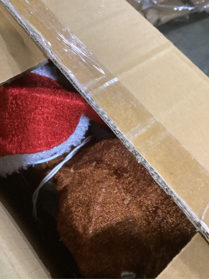 Condition photo showing Good Condition for PRODUCTWORKS 26-Inch Holiday Décor Rudolph LED Pre-Lit 3D Yard Art with 80 Lights, Standing