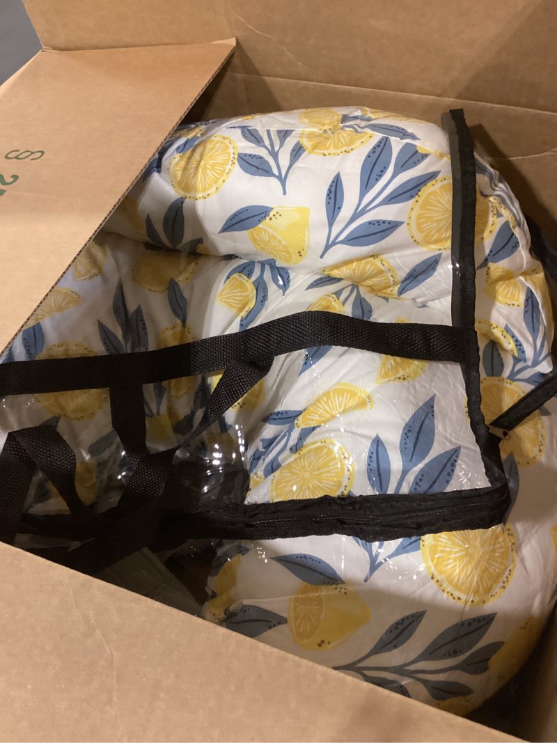 Condition photo showing Good Condition for momcozy innovative safety guard nursing pillow for breastfeeding- wider feeding pillows for more support for mom & baby- easier nursing & hand free- fit for all, removable cotton cover lemon whisper