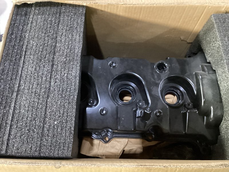 Condition photo showing New/Like New for left & right aluminum engine valve covers w/gasket replacement for ford f-150 3.5l v6 2013-2016 expedition transit-150 250 350 replace# dl3z6582c dl3z-6582-c bl3z6582h bl3z-6582-h