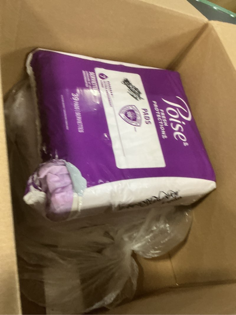 Condition photo showing New/Like New for Poise Incontinence & Postpartum Pads for Bladder Leaks, 7 Drop Ultra Absorbency, Long Length, 78 Count, Packaging May Vary Long 78