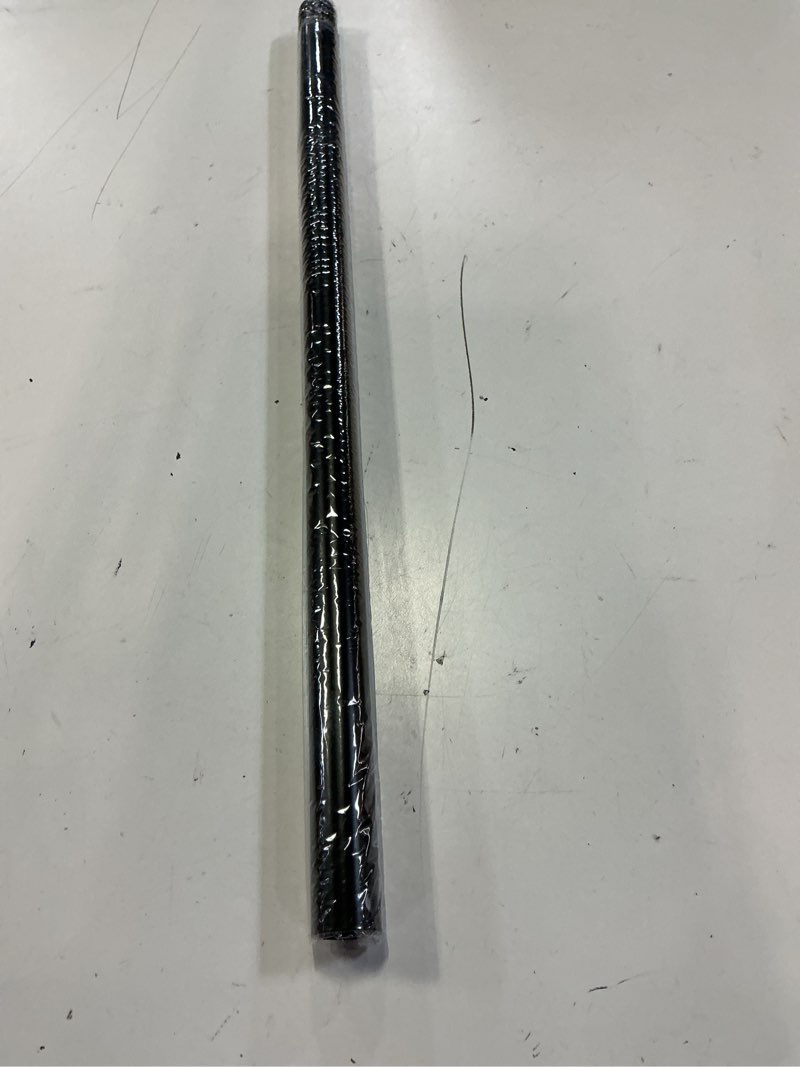 Condition photo showing Good Condition for 24 inch ceiling fan downrod with 6 x 18-awg wires,ceiling fan extension rod 1 inch outer diameter, improves airflow,suitable for various ceiling fans(black, no threaded) black 24 inch