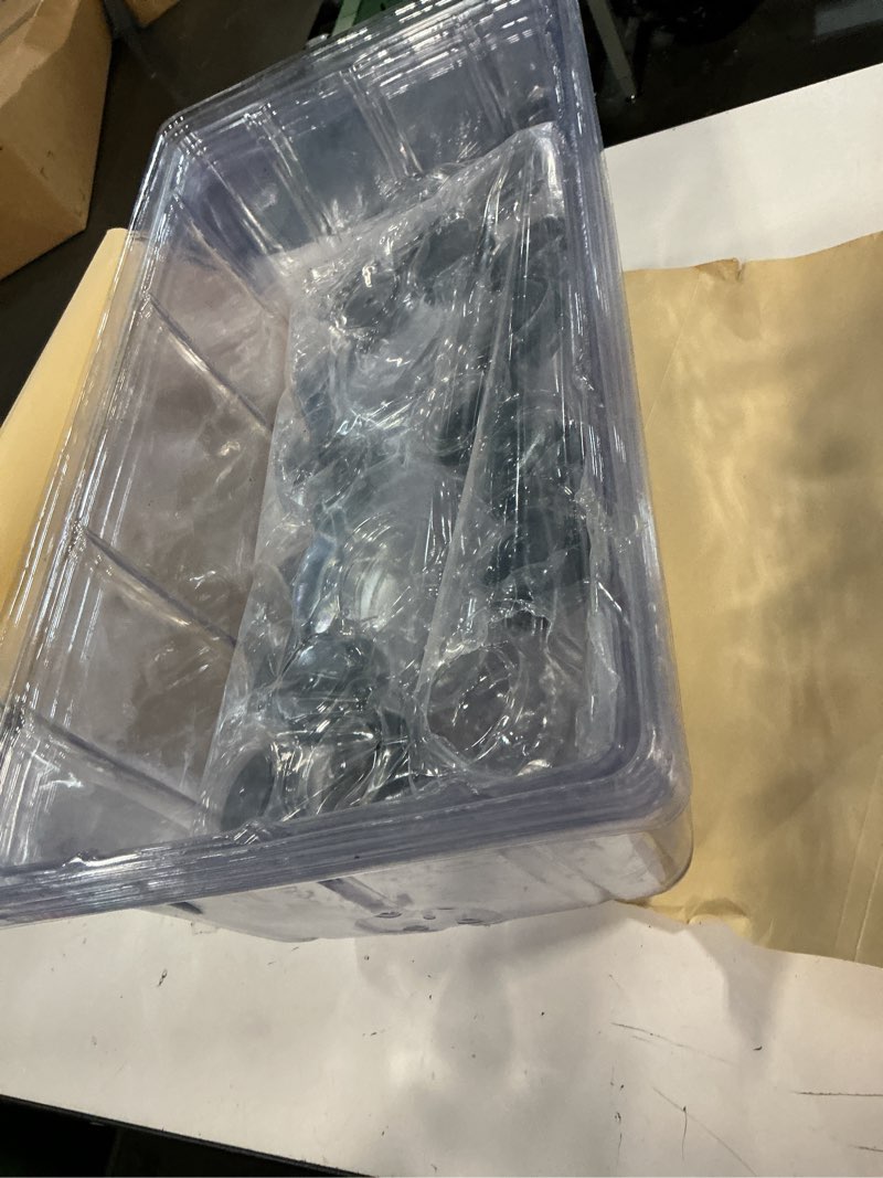 Condition photo showing Good Condition for MIXC 10 Pack Humidity Dome 7" Tall Extra Strength, 1020 Growing Trays Cover, Propagation Seed Cloning Lid Vented for 10 x 20 Inch Flat Tray and Seed Starting Germination, Black 10 Pack 7" Domes-Black