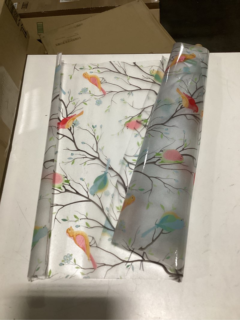 Condition photo showing As Is for (Similar to item)Vintage Bird Peel and Stick Wallpaper Floral Birds Contact Paper 16.9inch x 196.8inch Butterflies Leaf Wallpaper Peel and Stick Self Adhesive Removable Wallpaper for Bathroom Walls Decor 16.9\" x 196.8\" Beige