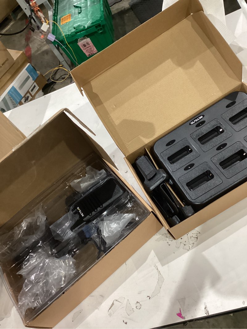 Condition photo showing Good Condition for Retevis RT22 Walkie Talkies Rechargeable Hands Free 2 Way Radios Two-Way Radio(6 Pack) with 6 Way Multi Gang Charger with 6 Way Multi Unit Charger