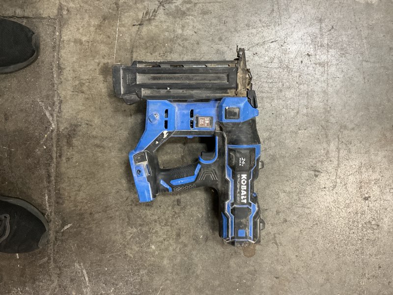 Condition photo showing As Is for Kobalt XTR 2-1/8-in 18 -Gauge Cordless Straight Brad Nailer