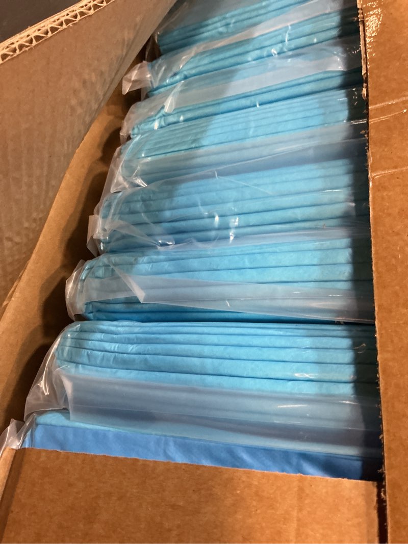 Condition photo showing New/Like New for petsworld giant dog potty pads, odor-eliminating, 36" x 36", ultra absorbent 5-layer leak-proof training pads for dogs & cats (36x36, 150 count) 36x36 150 count