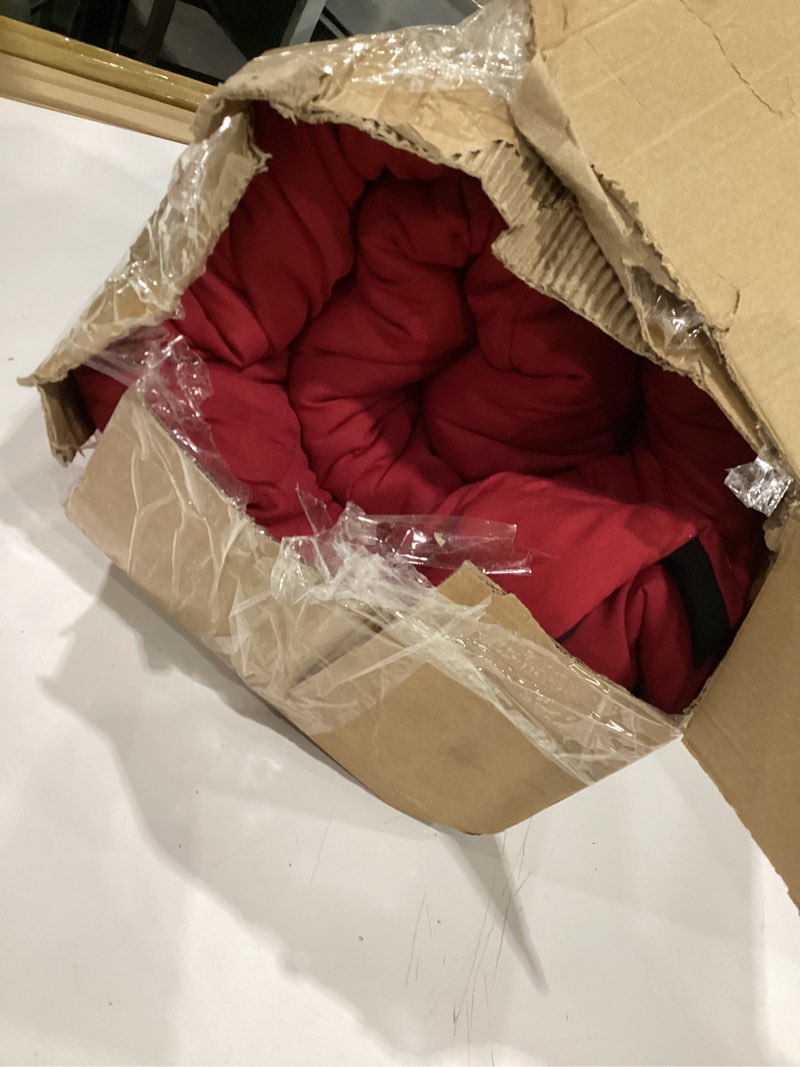 downluxe King Size Comforter Set - Red and Black King Comforter, Soft Bedding Sets for All Seasons -