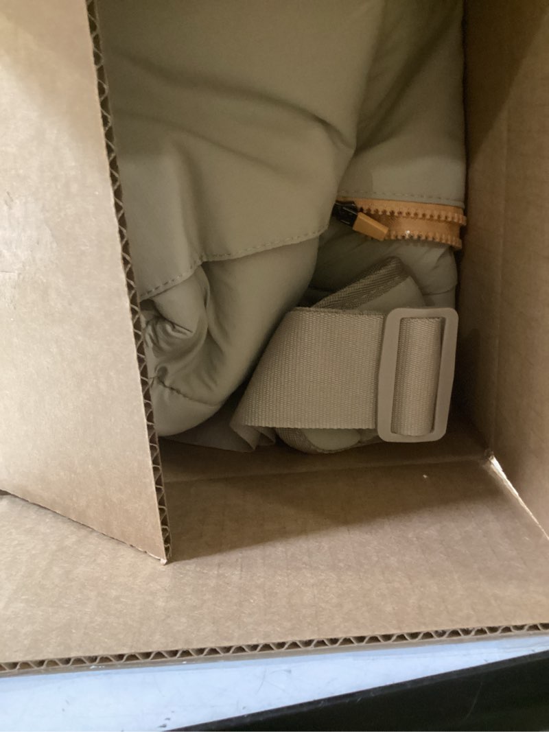 Condition photo showing Good Condition for onecute soft and comfortable pet carrier and business backpack with strong support - ideal for business, travel, and outings with small dogs and cats (kahki,15.7" l x 5.5" w x 9.8" h?up to 16lbs