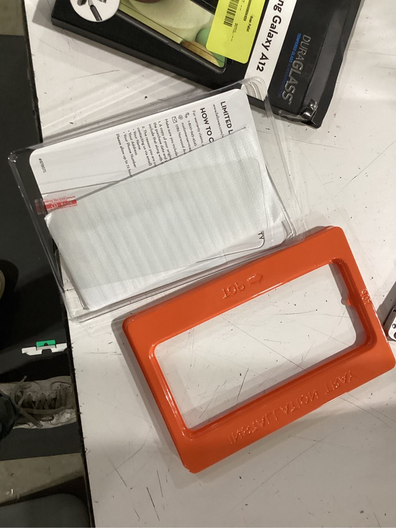 Condition photo showing Good Condition for duraglass screen protector samsung a12