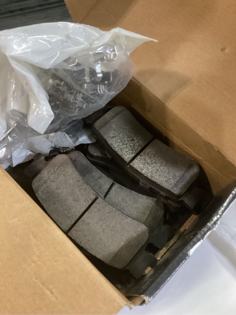 Condition photo showing As Is for Power Stop Z23-2076 Front Z23 Evolution Sport Carbon-Fiber Infused Ceramic Brake Pads with Hardware For Lexus ES250 ES300h ES350 UX250h | Toyota Avalon Camry C-HR Rav4 Venza [Application Specific]