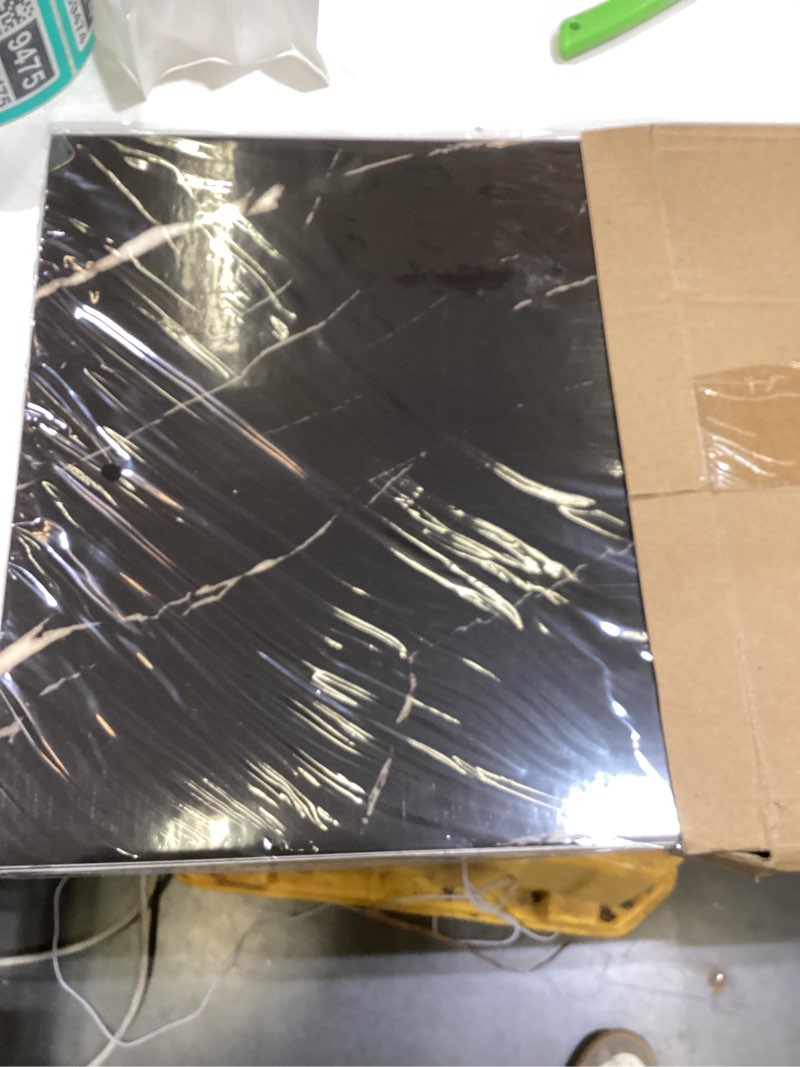 Condition photo showing New/Like New for Wall Panels Peel and Stick?PVC Imitation Artificial Marble Tiles Sticker?10 pcs 23.6" L x 11.8" W?Heat-Resistant Backsplash Tile?Ideal for Kitchen Bathrooms Living Rooms Bedrooms. DU037 10pcs (23.6" L x 11.8" W)
