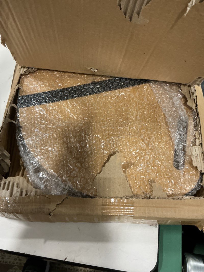 Condition photo showing Good Condition for Thyle 2 Pcs Wood Curved Lap Desk - 30.5'' x 12.5'' Lap Table with Handles,Wooden Board Curved Keyboard Tray for Laptop Computer & Mouse