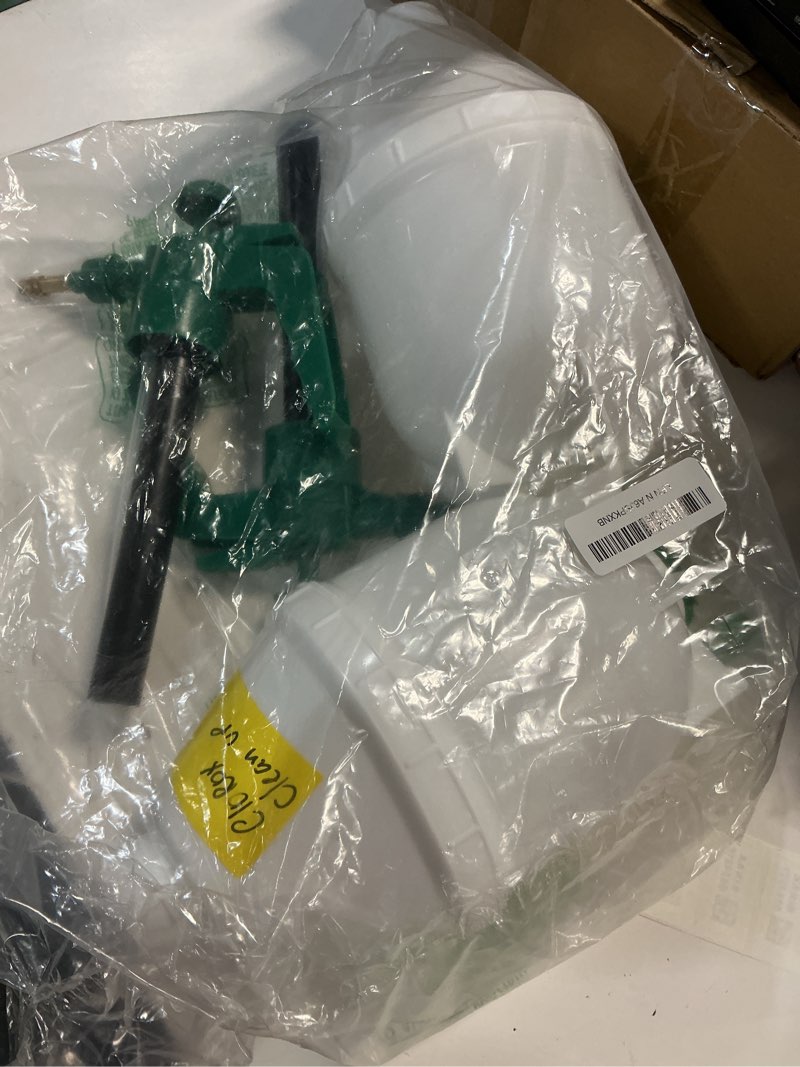 Condition photo showing Good Condition for 2 Pcs 51 oz Handheld Garden Pump Sprayer Bottle Hand Held Lawn Pressure Pump Sprayer with Adjustable Nozzle for Chemicals Watering Weeds (Green)