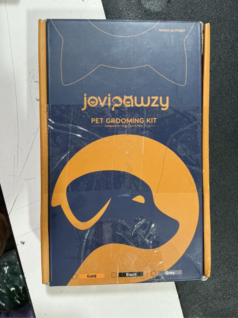 Condition photo showing Good Condition for jovipawzy dog clippers low noise, 2-speed quiet dog grooming clippers kit cordless rechargeable pet 
