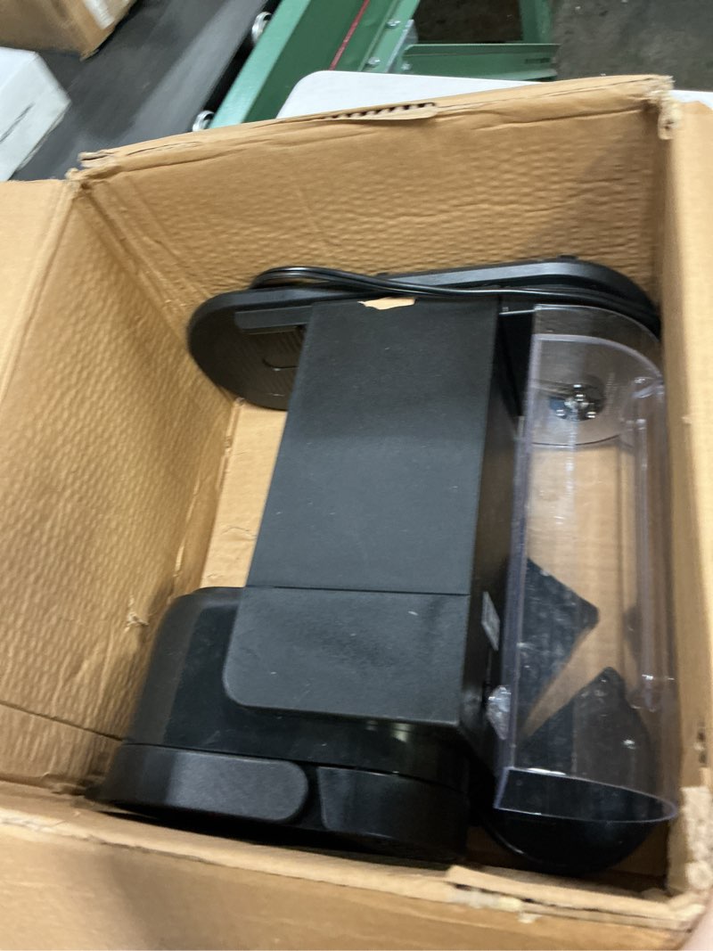 Condition photo showing As Is for keurig k-express single serve k-cup pod coffee maker, 3 brew sizes, strong button feature, 42oz removable reservoir, black