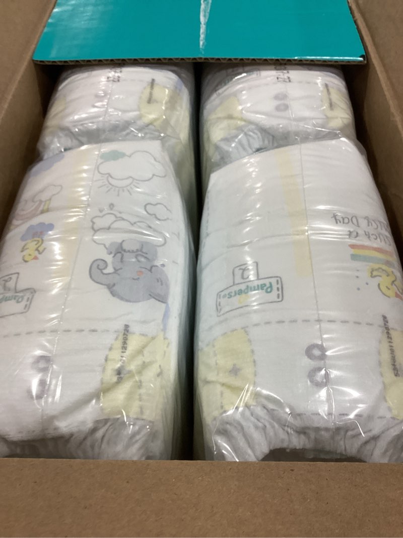 Condition photo showing Good Condition for Pampers Swaddlers Diapers, Size 2 (10-22 lbs), 148 Count, Absorbent, Keeps Baby Dry and Comfortable, Skin Safe Disposable Baby Diaper Size 2 148
