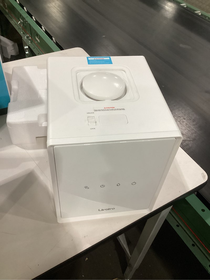 Condition photo showing Good Condition for stainless steel humidifier, 3l warm mist humidifier, easy clean with warm steam humidifier, healthy air mist humidifiers for bedroom living room, with sleep mode and auto-off setting 3lwhite