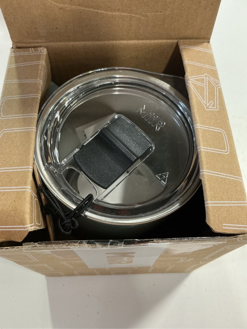 Condition photo showing New/Like New for MiiR Camp Cup, 12oz - Double Wall Vacuum Insulated, Stainless Steel with Splash-Proof Slide Lid Home Blue 12 Ounces