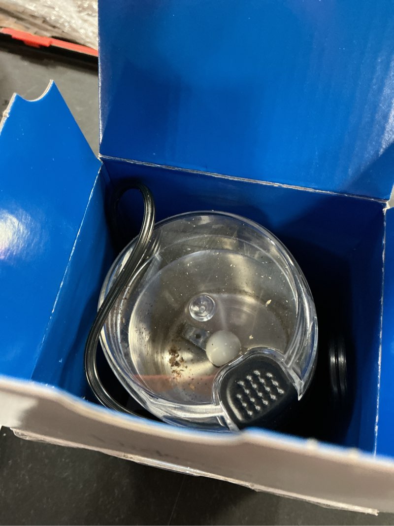 Condition photo showing As Is for mainstays electric coffee grinder, one-touch coffee bean grinder with stainless steel blades, new