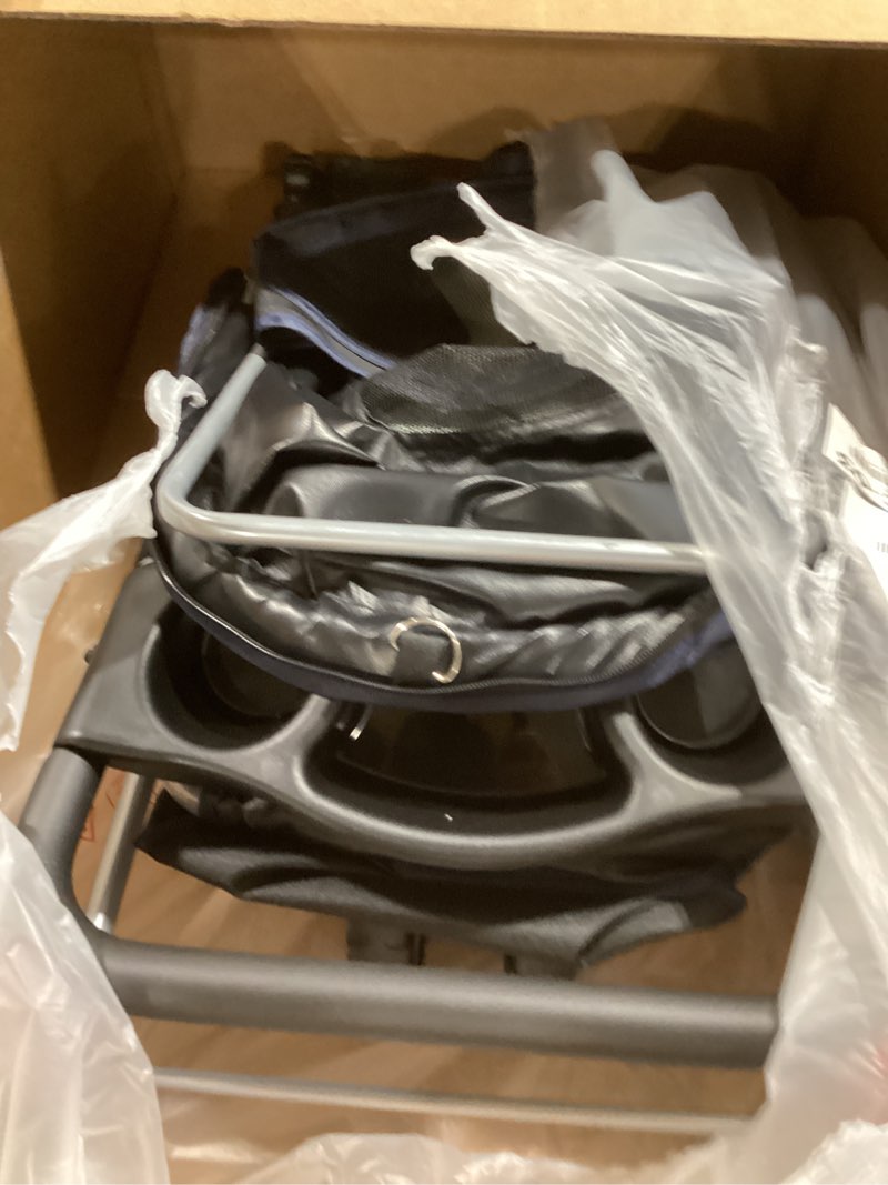 Condition photo showing Good Condition for bestpet | 3-wheel pet stroller | dog and cat stroller | breathable mesh | lightweight travel carrier | waterproof & foldable design | storage basket | black | for daily walks & outdoor use