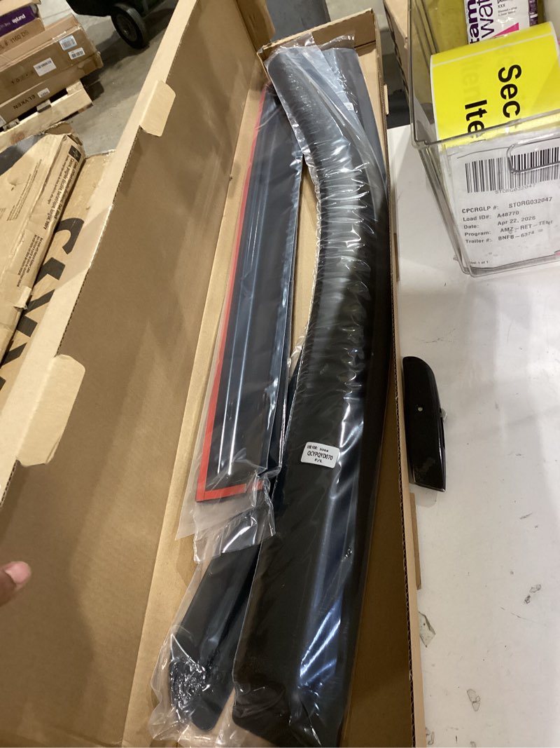 Condition photo showing Good Condition for outside-mount rain guards window visors for 11th gen honda civic sedan 2022-2026 (not for hatchback) full-size wind vent deflectors car accessories dark smoke 6-piece set with thicker waterproof steps?2022-2026 honda civic sedan?
