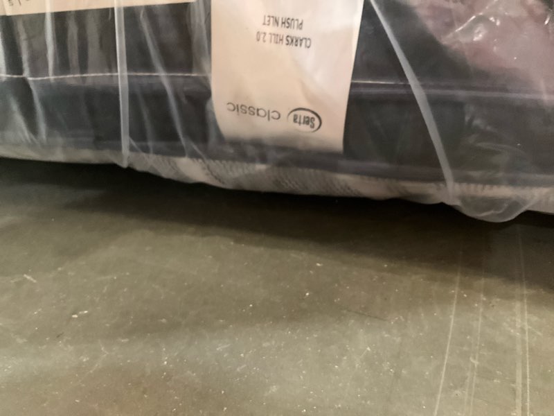 Condition photo showing As Is for serta classic mattress