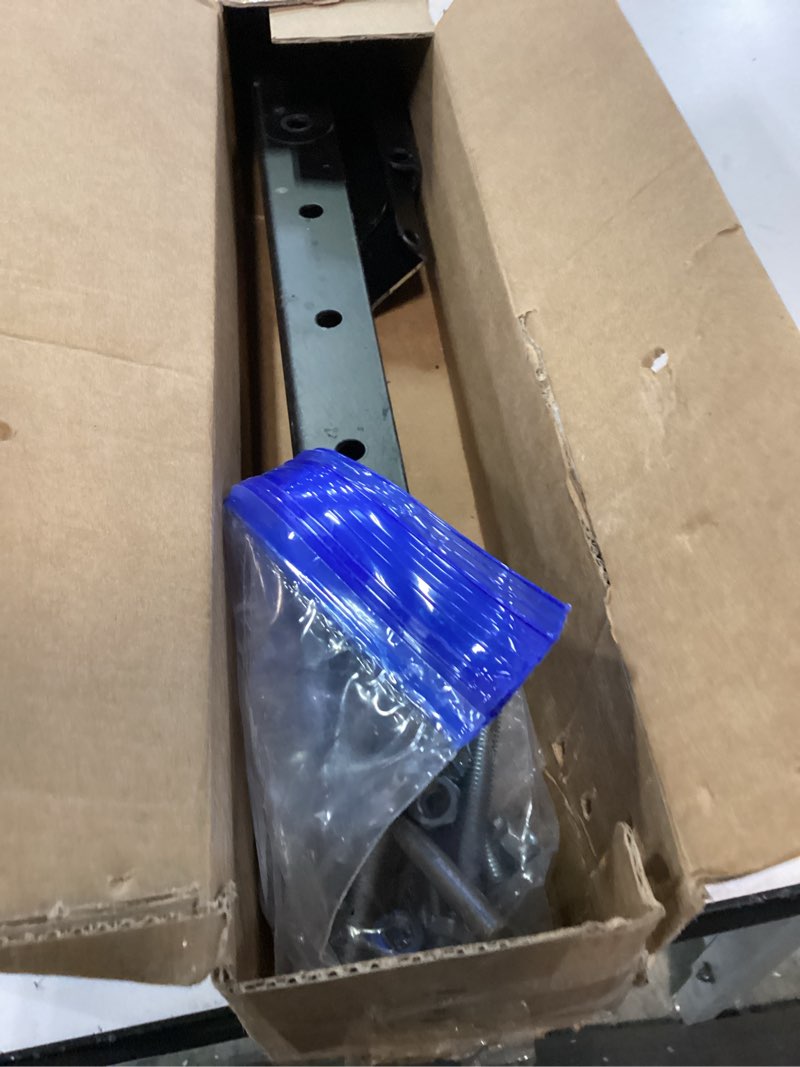 Condition photo showing As Is for Shipping Container Shelving Brackets, Heavy Duty Adjustable Hanging Shelf Rack for for 12 x 24 in Lumber Storage, Fast Installation for Conex Container, Maximize Vertical Storage Space