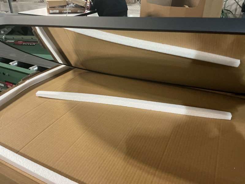 Condition photo showing Good Condition for SCWF-GZ 20x30 Arch Mirror Rectangle Wall Mounted Metal Frame Mirrors for Entryway Bedroom Bathroom Living Room 20 30 24x36 inch Gold Silver - Black
