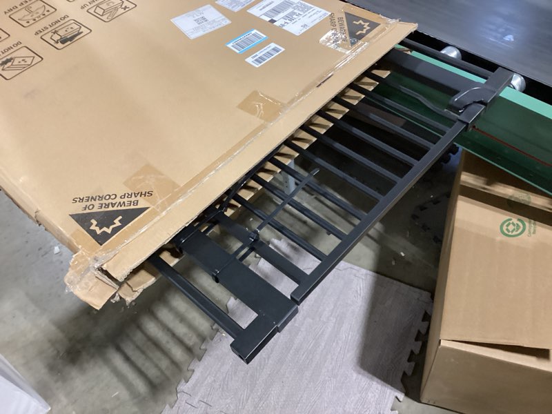 Condition photo showing Good Condition for Lumizone Extra Tall Cat Gate 55.12" High Pressure Mounted Extra Wide 2025 New (17 Sizes) 1.37" Gap No Drilling Auto-Close One-Handed Operation Tall Pet Gate for Dogs (Black, 29.92"-34.24"/76-86.5cm) 29.92"-34.24"/76-86.5cm Black