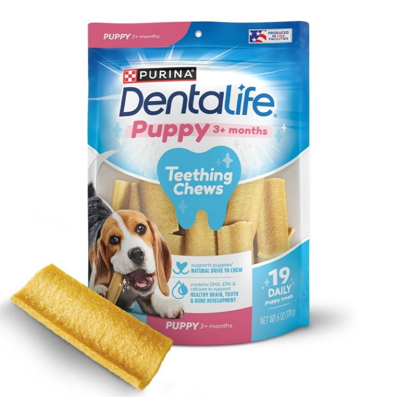 BB: SEP 2026 Purina DentaLife Chicken Flavored Puppy Teething Dental Chews