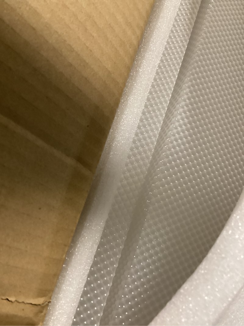 Condition photo showing Good Condition for 4 Pcs 48 Inch Fluorescent Light Fixture Covers Replacement Wrap Around Light Cover 4ft Two Bulb Replacement Lens Transparent Square Lenses for 4ft LED Ceiling, Home Kitchen Room