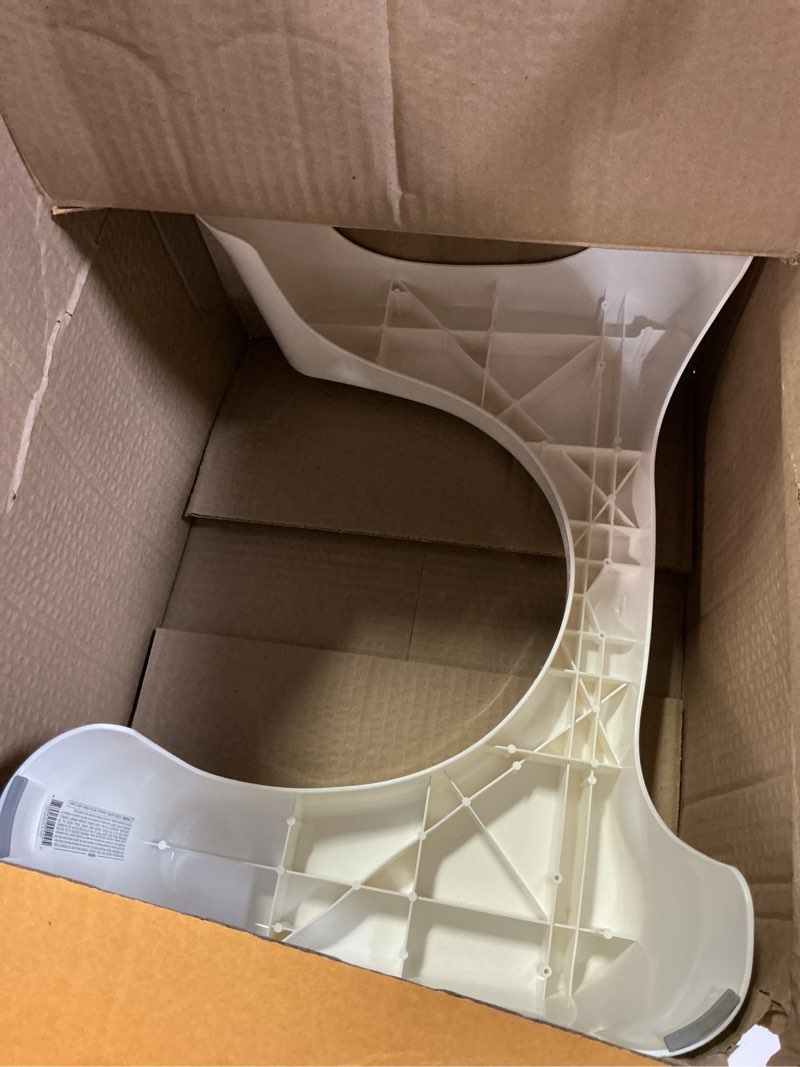 Condition photo showing Good Condition for squatty potty simple curve bathroom toilet stool 7" white