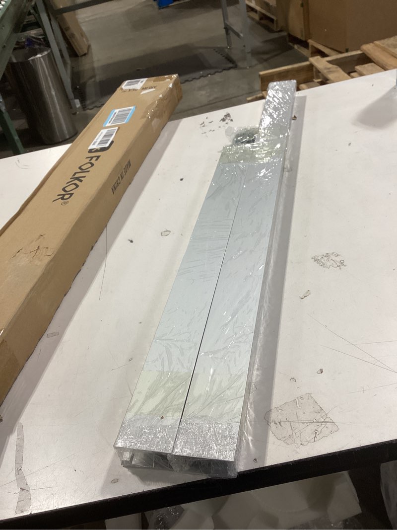 Condition photo showing New/Like New for Canvas Floater Frame for 20x30 Oil Paintings, DIY Metal Canvas Floating Frame with 1.5 Inch Deep for Art Prints Artwork Landscape Portrait Living Room Wall Decor (Silver) 20x30" Silver