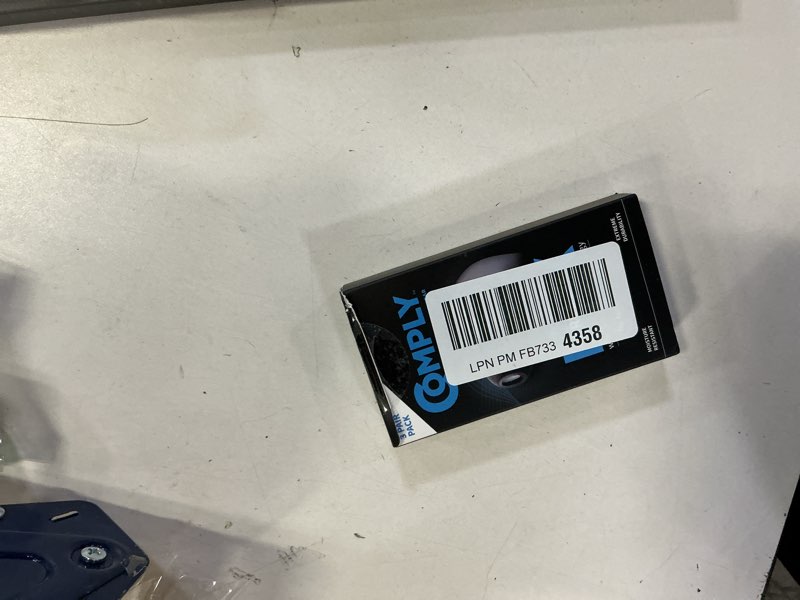 Condition photo showing New/Like New for Comply TrueGrip MAX | Premium Memory Foam Replacement Earbud Tips for Apple AirPods Pro Gen 3 | Long Lasting Comfort, MAX Durability, Secure Fit, Superior Noise Isolation| Black (S/M/L) (3 Pairs) TrueGrip MAX Black Assorted (S/M/L)